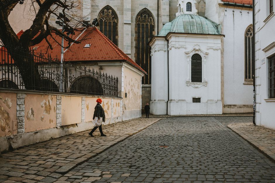 Ulica Obchodná v Bratislave, blízko štúdia Nailora